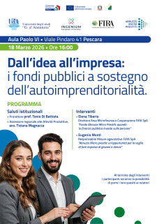 Locandina evento 18 marzo FiRA