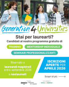 Locandina Generation4Universities