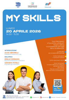 Locandina Webinar My Skills